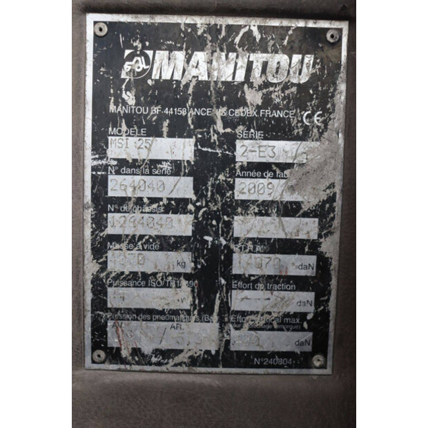 2009 Manitou MSI25-45336753