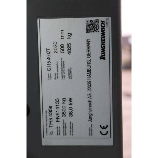2020 Jungheinrich TFG 435s-45337169