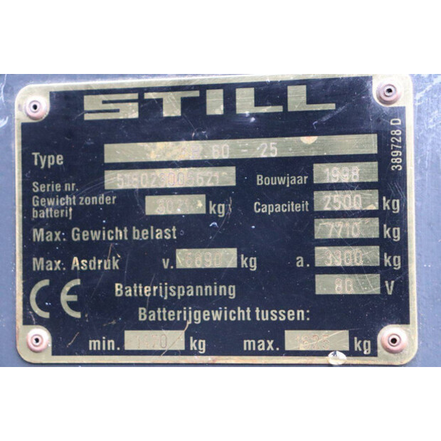 1998 Still R 60-25-45337247