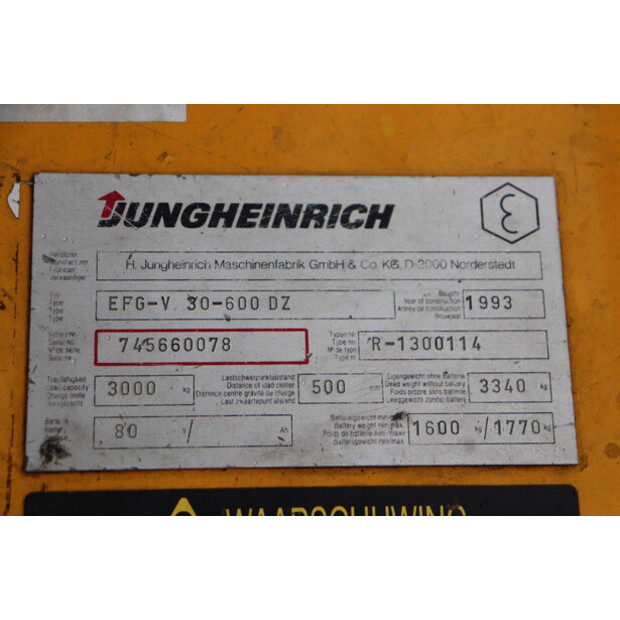 1993 Yale EFG-V 30-600 DZ-45337325