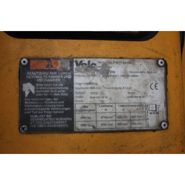 2004 يال GLP30TF-45338222