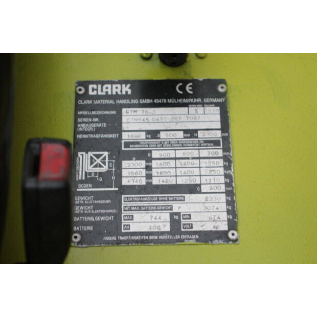 1998 Clark CTM 16S-45338244