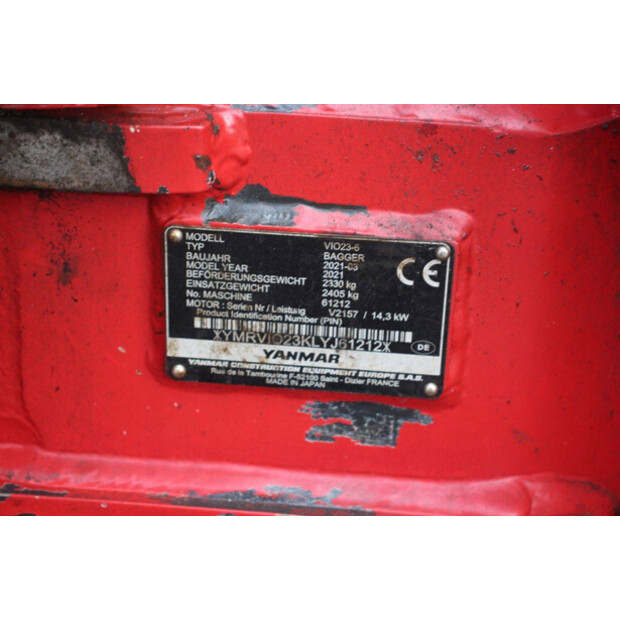 2021 YANMAR VIO23-6-45338303