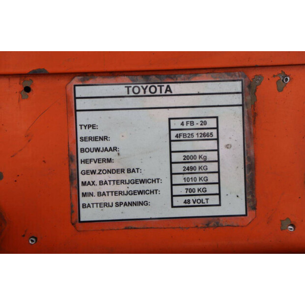 تويوتا 4FB-20-45338708