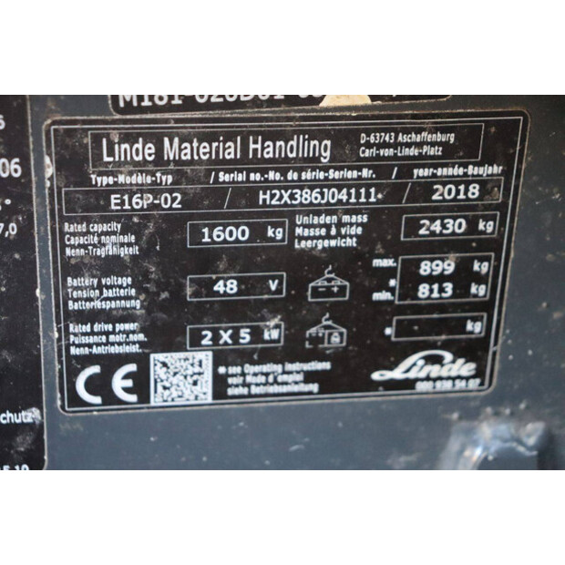 2018 ليندي E16P-02-45338965