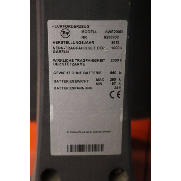 2013 BT SWE200D-45339685