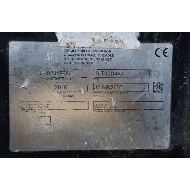 2016 JCB TLT30D-45340136