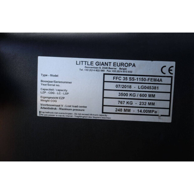 2018 Hyster H4.5FT6-45340249