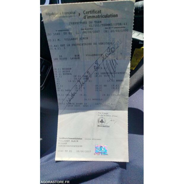 1990 NISSAN PATROL-45354019