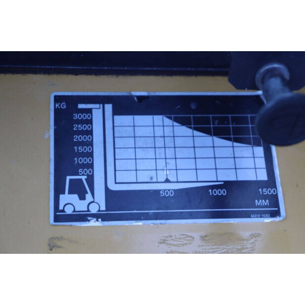 2000 MITSUBISHI FD30-45358246