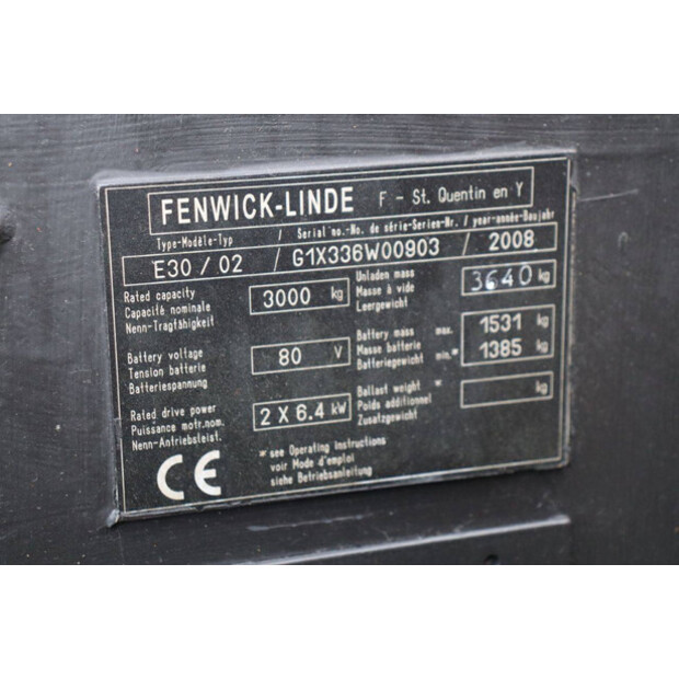 2008 Fenwick-Linde E30/02-45359258