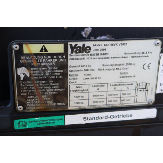 2008 يال GFP25VX V3820-45359424