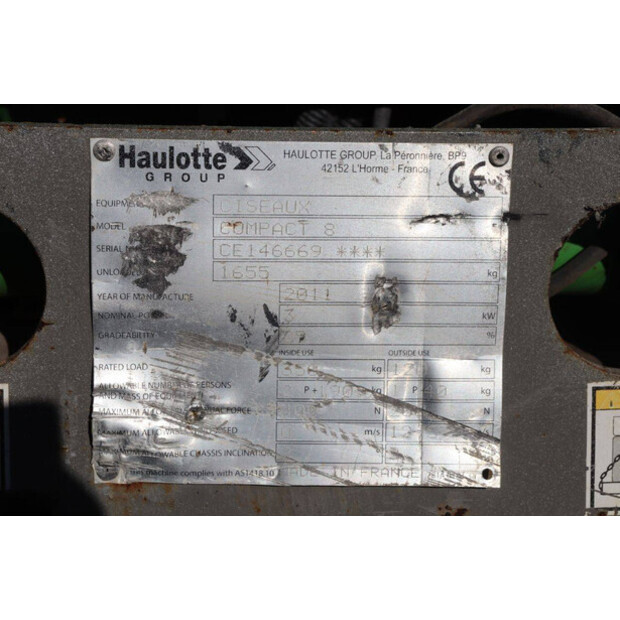 2011 Haulotte COMPACT 8-45359590