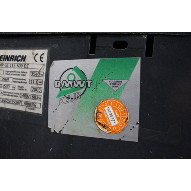 2003 Jungheinrich EFG25-45360213