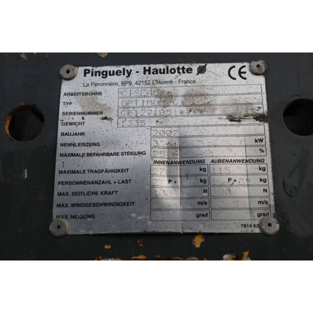 2007 Haulotte OPTIMUM 6-45360769