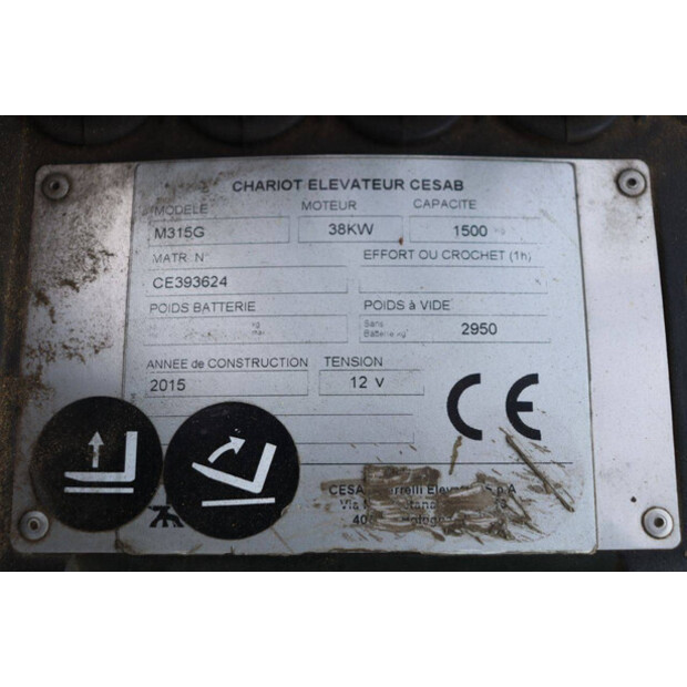 2015 Cesab M315G-45360801
