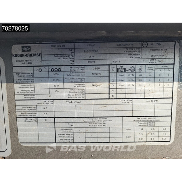 2023 Lecitrailer SR3EC-45361269