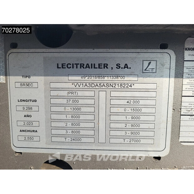 2023 Lecitrailer SR3EC-45361270