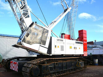 Image de GRUES SUR CHENILLES 2004 Liebherr LR 1100