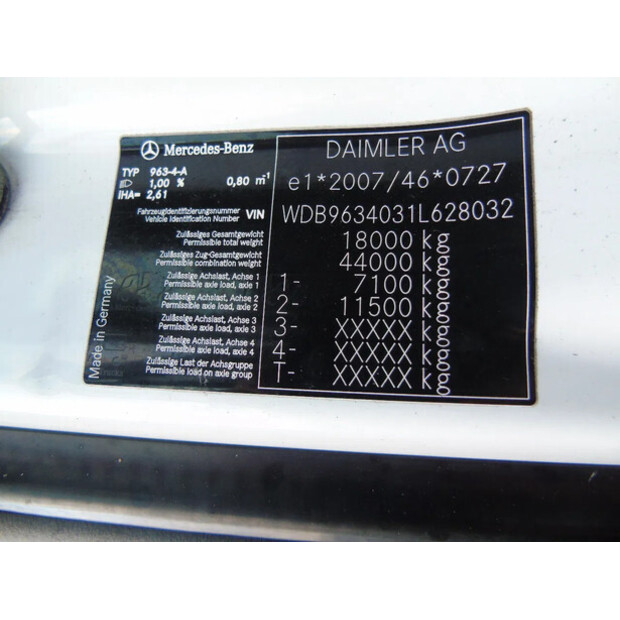 2012 Mercedes-Benz Actros 1842-45361724