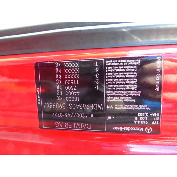 2017 Mercedes-Benz ACTROS 1845-45361754