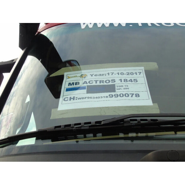 2017 Mercedes-Benz ACTROS 1845-45361775