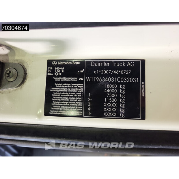 2021 Mercedes-Benz ACTROS 1845-45362600