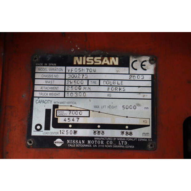 2003 NISSAN VF05H70U-45376442