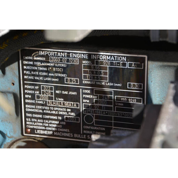 2004 Liebherr LR 1100-45390288