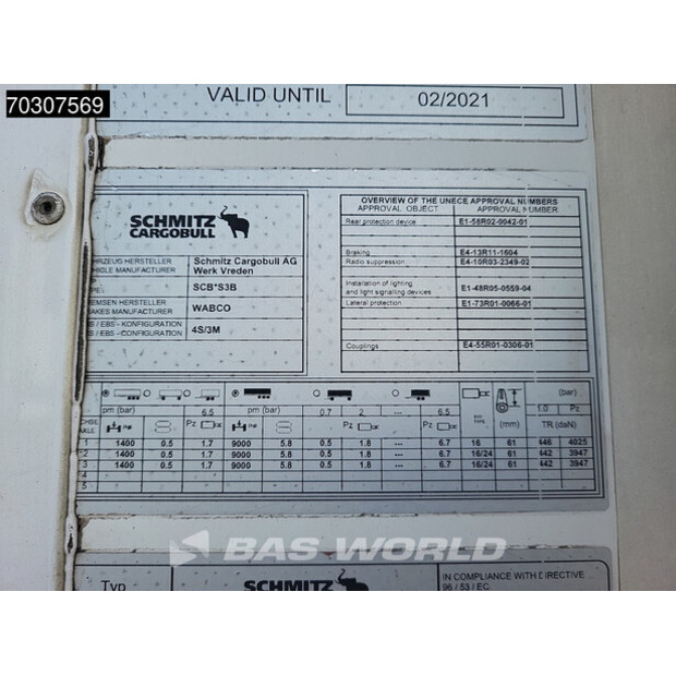 2015 شميتز كارجوبول SCB*S3B-45397545