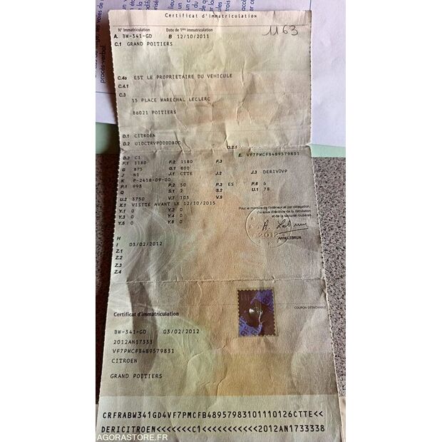 2011 سيتروين C1-45411020