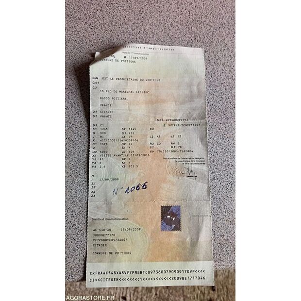 2009 سيتروين C1-45411573