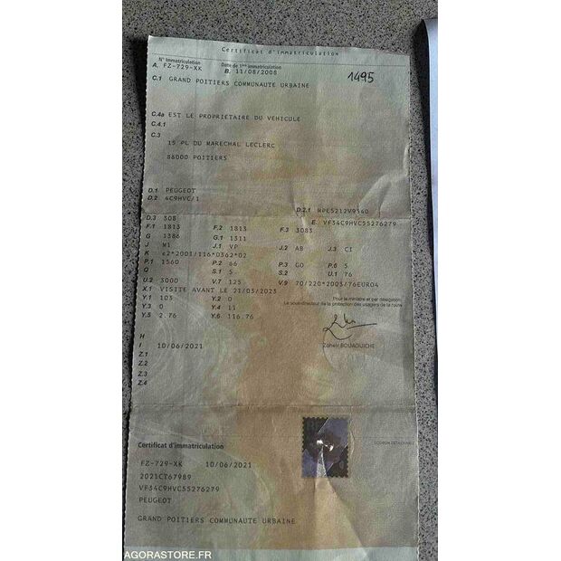 2008 Peugeot 308-45411702