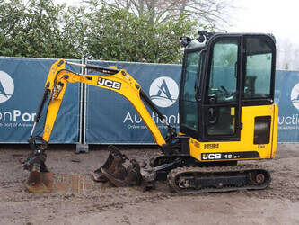 Image for MINI EXCAVATORS 2021 JCB 16C-1 T3