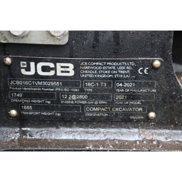 2021 JCB 16C-1 T3-45414420