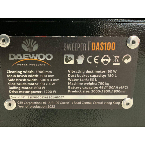 2025 Daewoo DAS100-45414813