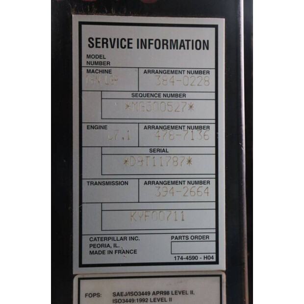 كاتربيلر D6N LGP-45415227