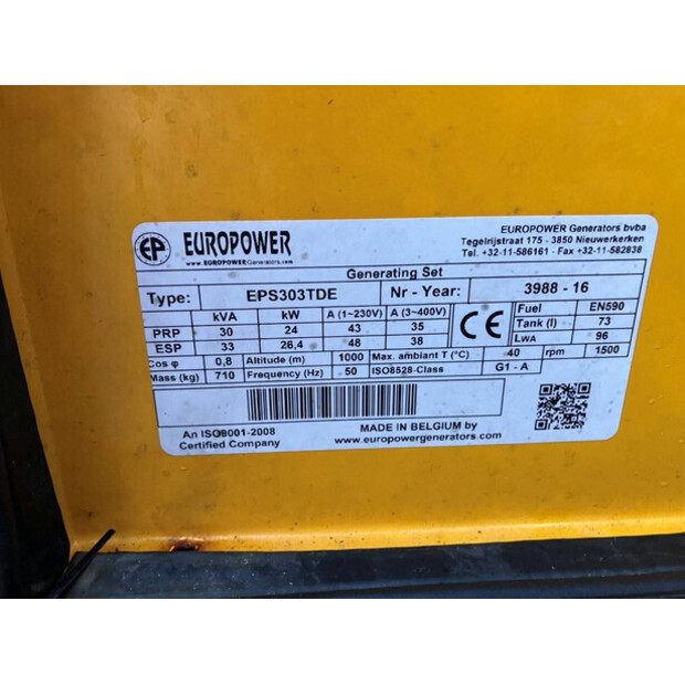 2016 Atlas-Copco EPS303TDE-45415997