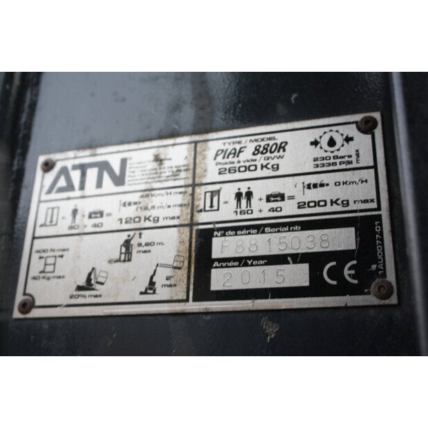 2015 ATN 880R-45417593