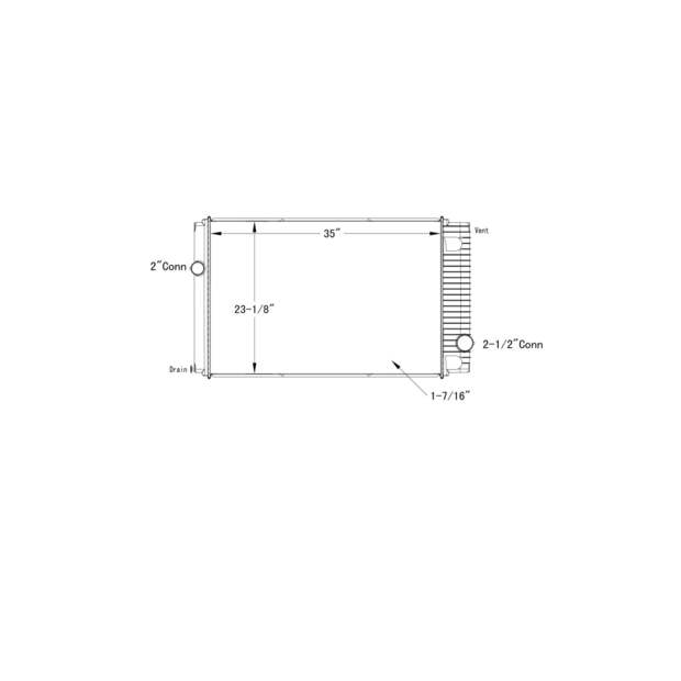 Radiator-PTR Ford New-45419245