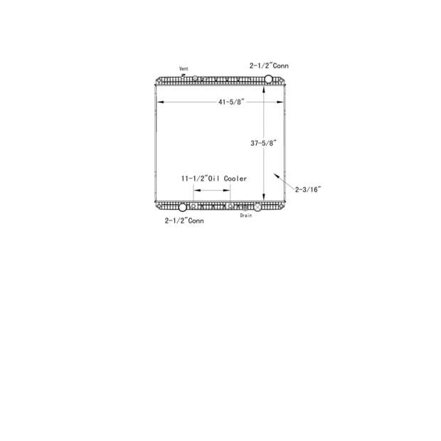 Radiator-PTR Freightliner New-45419489