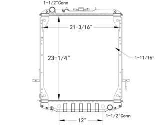 Image de PIÈCES DÉTACHÉES Radiator-PTR Chevrolet / GMC New