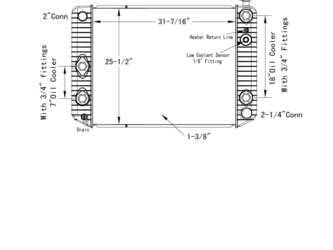 Image de PIÈCES DÉTACHÉES Radiator-PTR Chevrolet / GMC New