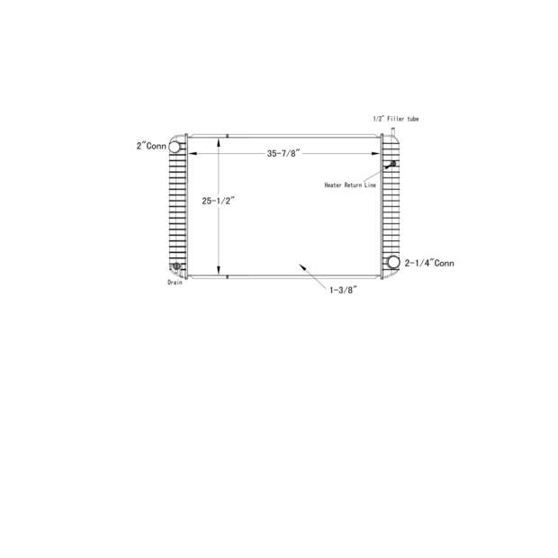 Radiator-PTR Chevrolet / GMC New-45419864