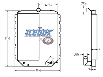 Image for Radiator - Aluminum International New