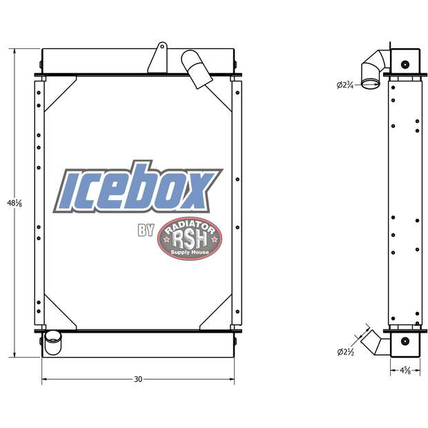 Radiator-BOH International New-45420002