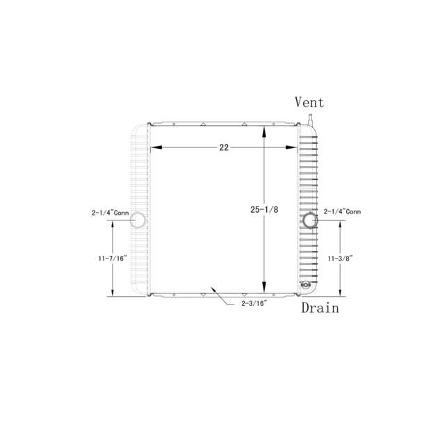 Radiator-PTR International New-45420084