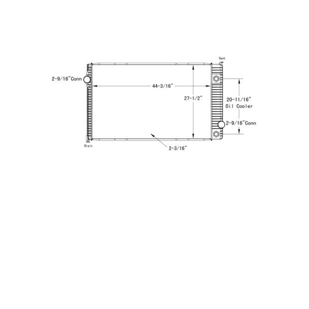 Radiator-PTR International New-45420184