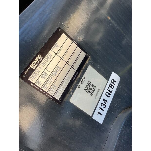 BOMAG BF 800 C S600-45420334