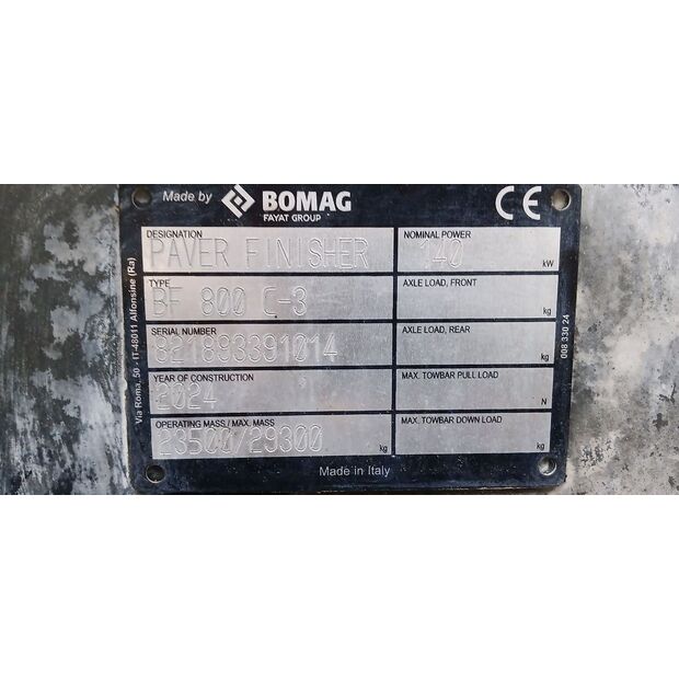 BOMAG BF 800 C-3-45420411